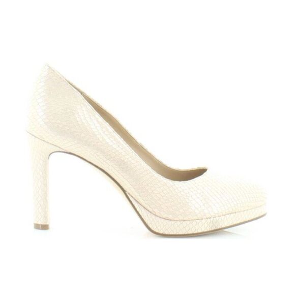 Naturalizer Teresa Women's Heels Soft Gold (WIDE) - Picture 9 of 9